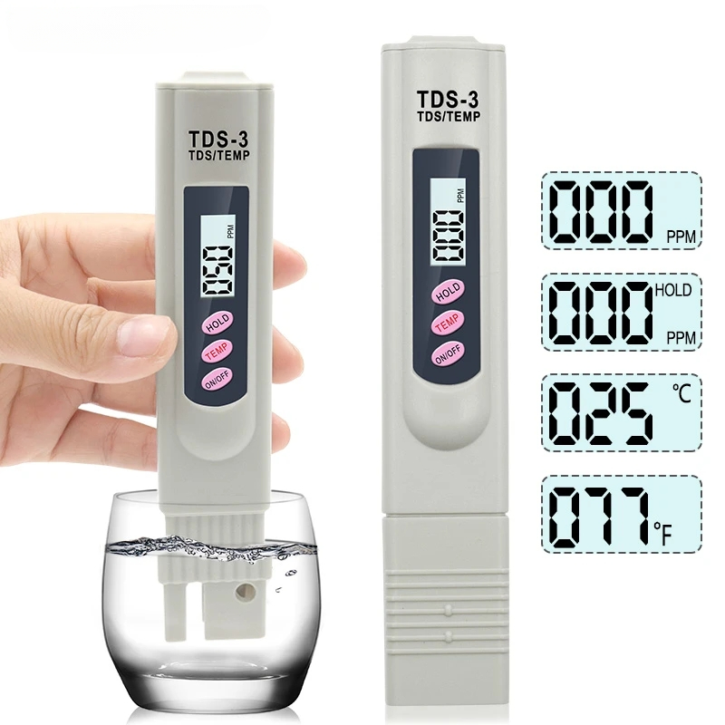 Aquarium Marine Filter - 1/3 pçs portátil lcd digital tds