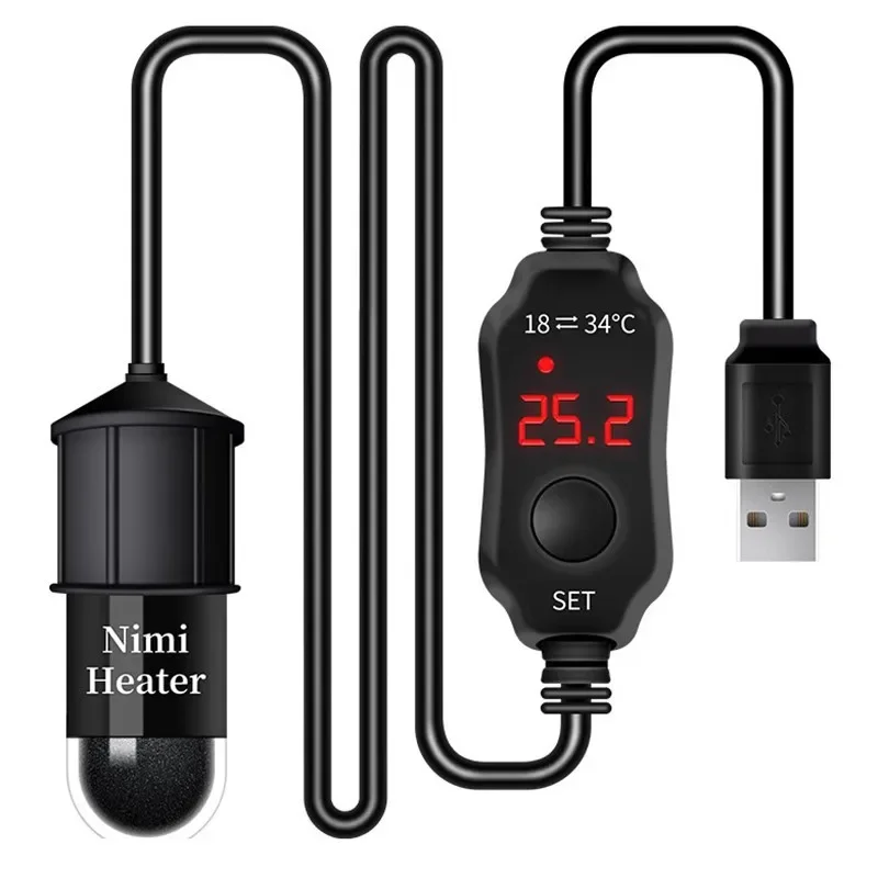 Marine Aquarium Nano - Aquecedor Submersível Universal para Aquário Mini