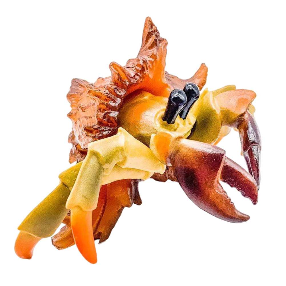 Marine Aquarium Hermit Crab - Decoração Realista de Caranguejo Eremita de