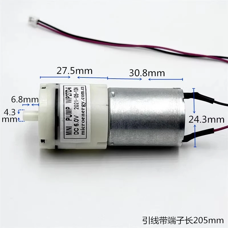 Bomba de Ar Mini WP27D-6 DC 5V - Marine Aquarium Dc Pump avaliação e preço