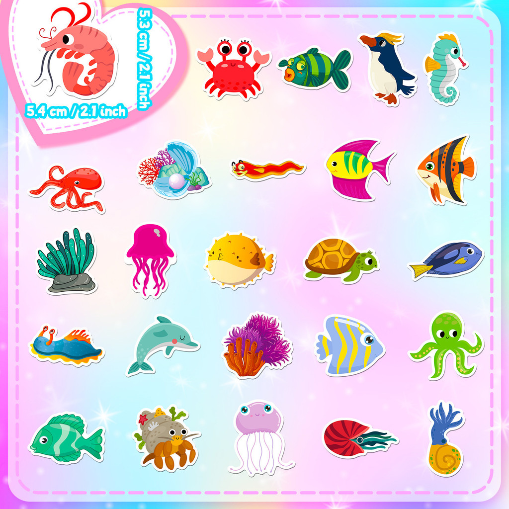 50 Adesivos de Vida Marinha: G - Aquarium And Marine avaliação e preço