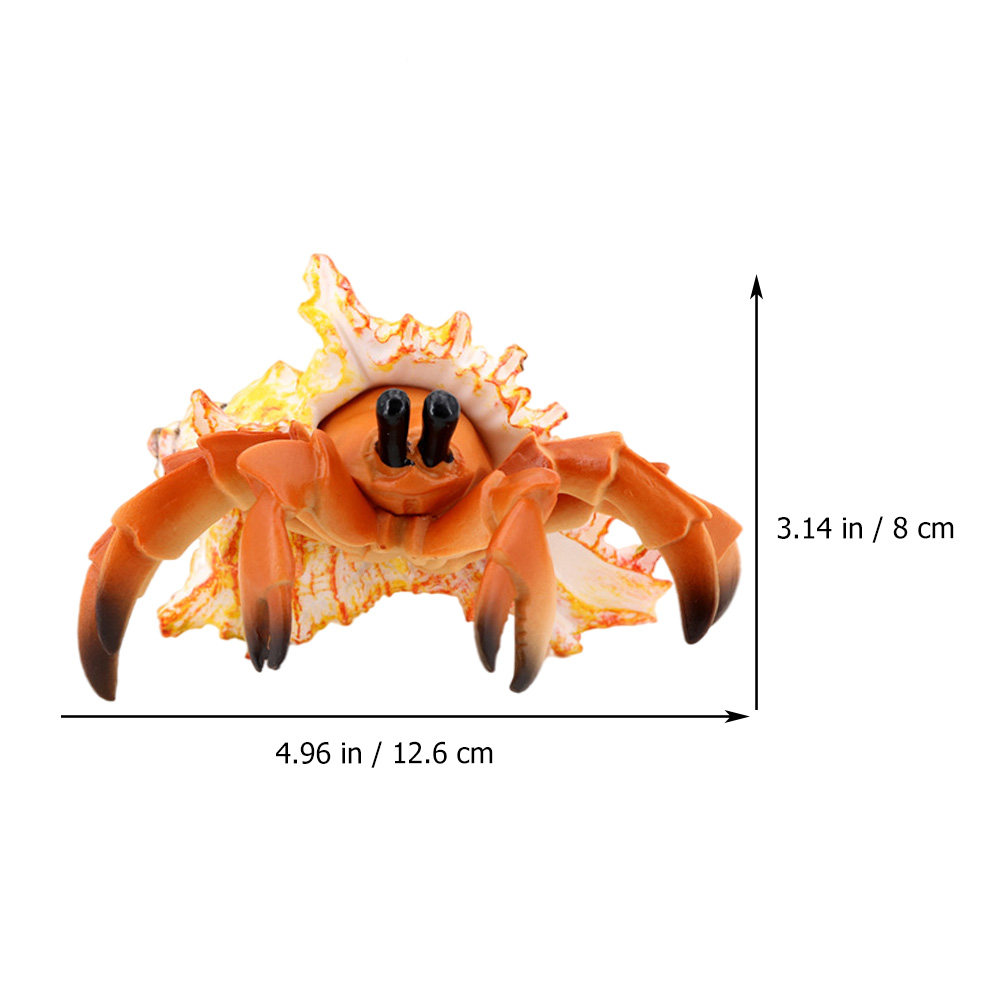 Decoração Artificial de Carang - Marine Aquarium Hermit Crab avaliação e preço