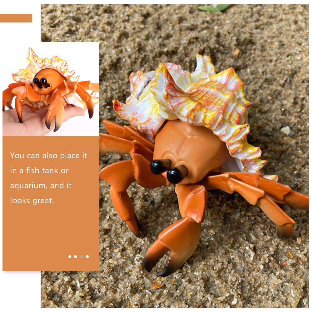 Decoração Artificial de Carang - Marine Aquarium Hermit Crab avaliação e preço