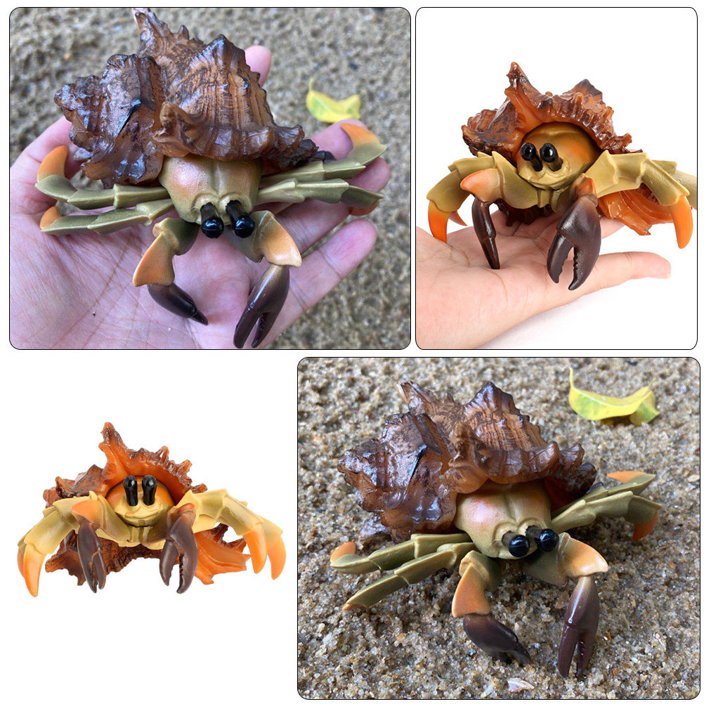Decoração Realista de Carangue - Marine Aquarium Hermit Crab avaliação e preço
