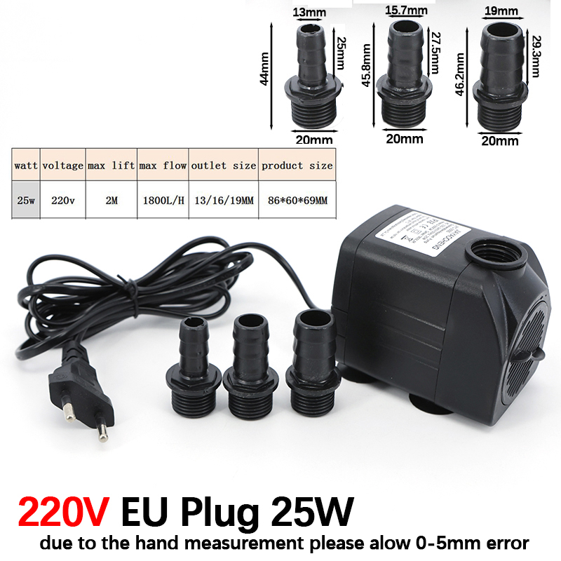 Bomba de Água Submersível AC 2 - Marine Aquarium Nano avaliação e preço