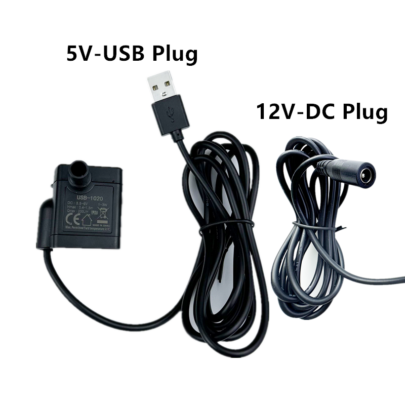 1 pçs bomba de água 5v usb plu - Marine Aquarium Dc Pump avaliação e preço