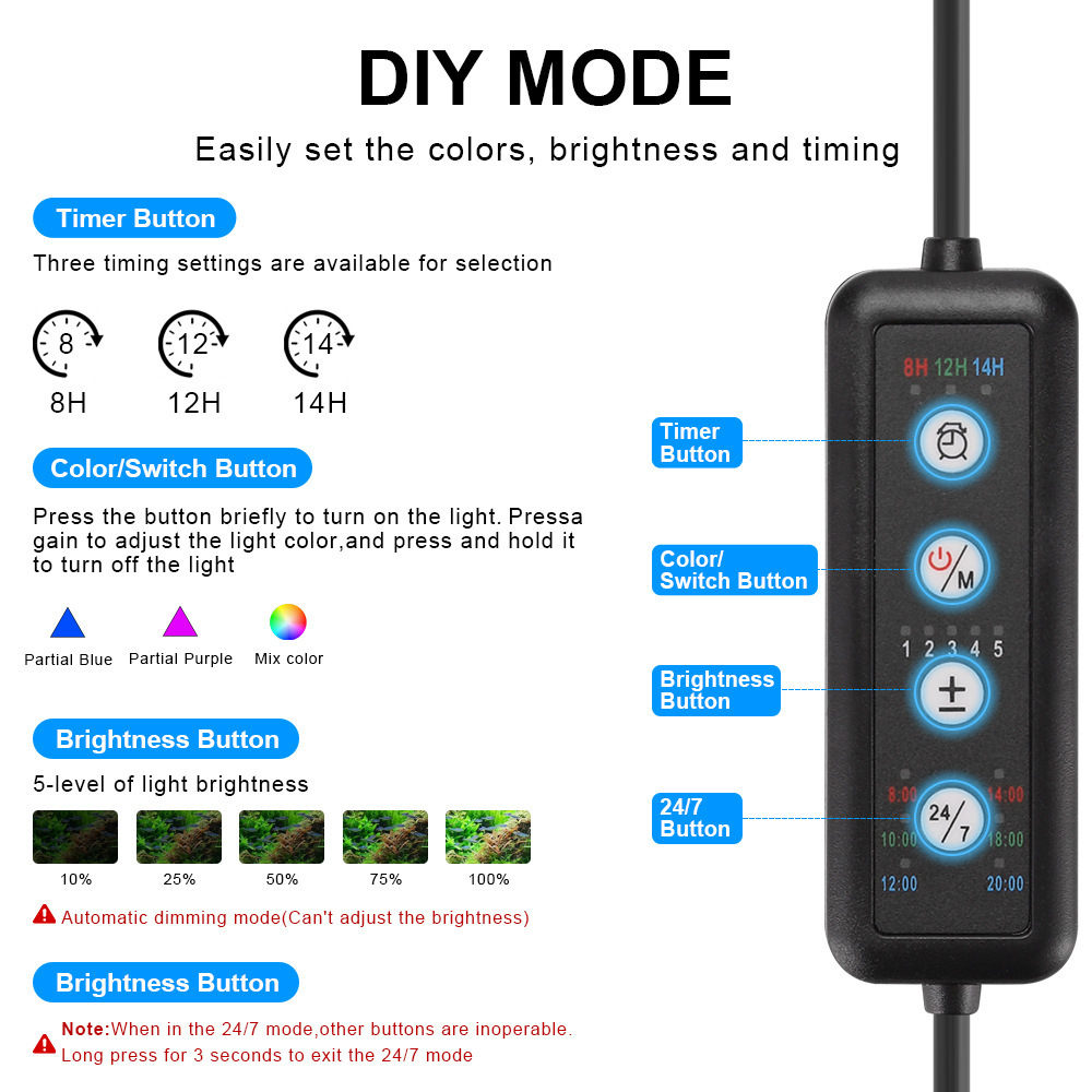 Luz LED para Aquário de Espect - Marine Aquarium Reef avaliação e preço